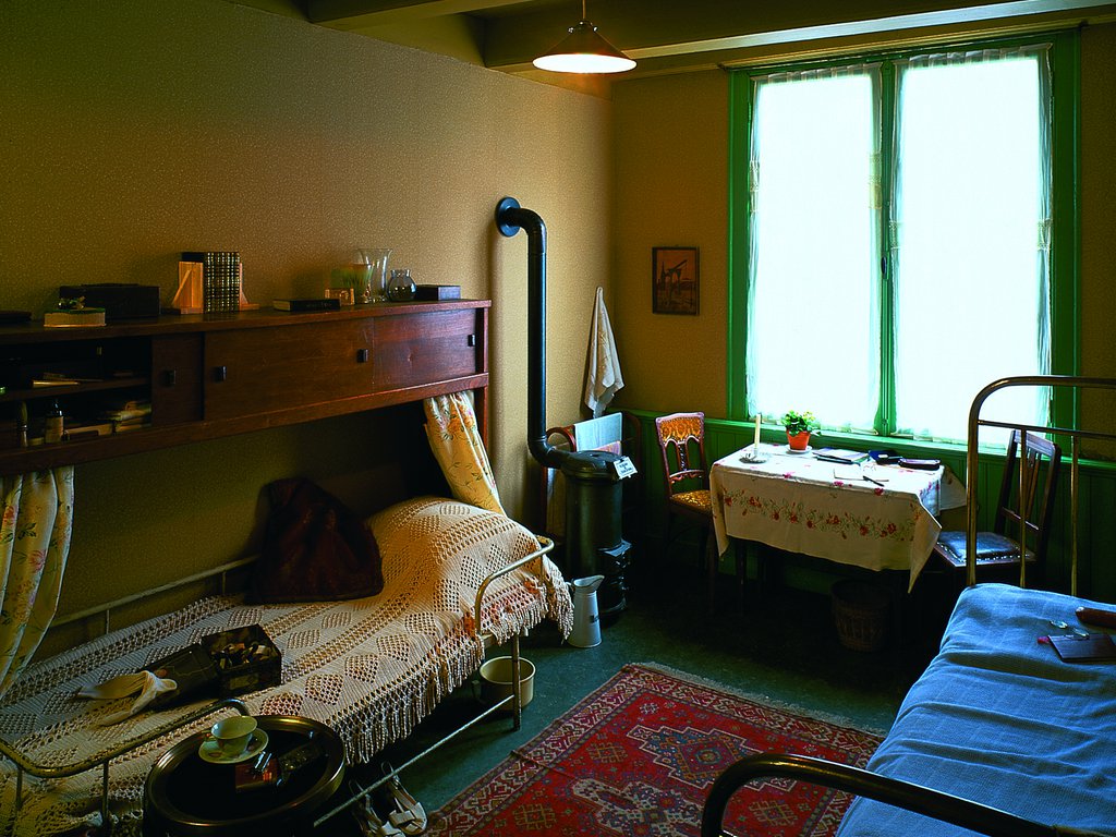 Habitación de Otto, Edith y Margot